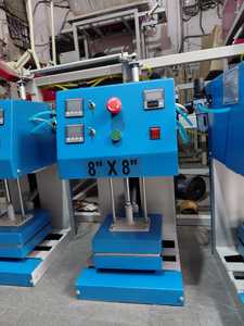 New Arrival Multifunctional Pneumatic <b>Textiles</b> Heat Embossing Logo Press Machine with Wood <b>Packaging</b> - Product Image 4