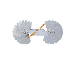 SUNTOOLS/STIPL เครื่องวัดความหนาเครื่องประดับสแตนเลส (รัศมี 1-7 มม.) เครื่องมือวัดแบบไม่สม่ำเสมอสำหรับการวัดเครื่องประดับอย่างแม่นยำ - Product Image 3