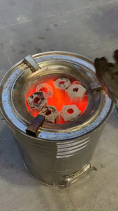 Premium Vietnam Super White Activated Charcoal Briquettes – Hexagonal Shape, Clean <b>Burning</b>, Low Ash Content - Product Image 3