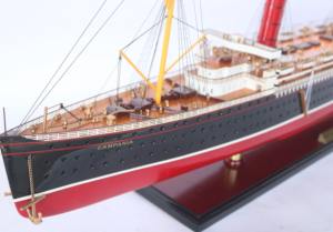 Modèle de bateau de croisière RMS CAMPANIA de haute qualité - Artisanat en bois du Vietnam pour la décoration intérieure Vietnam - Product Image 5