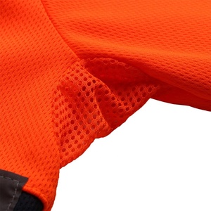 เสื้อโปโลสะท้อนแสงแขนยาวสีส้มกรมท่าเสื้อใส่ทำงานน้ำหนักเบาสำหรับงานก่อสร้างใช้ได้ทั้งชายและหญิง - Product Image 4