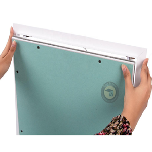 Durable Aluminum Trapdoor Access Panel Flush Gypsum Board Inspection Door for HVAC Electrical Plumbing Wall <b>Ceiling</b> - Product Image 1