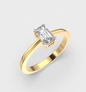 Super Quality Emerald Diamond <b>Statement</b> <b>Ring</b> Designer Collection Elegant Emerald From India Exporter At Best Price - Product Image 2