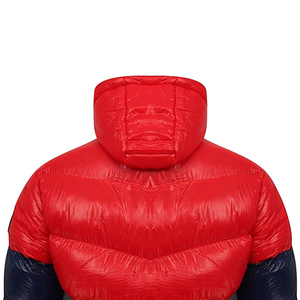 Best Selling Men's Puffer <b>Jackets</b> High Street Style Hooded Canvas with Front Logo Private Label for Price - Product Image 6
