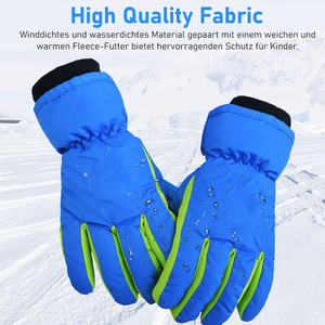 Guantes de Esquí y Snowboard Térmicos Impermeables con Logotipo Personalizado, Guantes Unisex de PVC para Clima Frío con Aislamiento OEM - Product Image 2