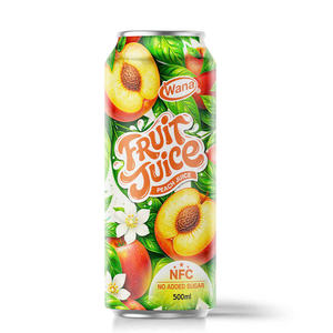 Bebida de Jugo de Durazno Wana NFC en Lata - Bebida Saludable de Vietnam - Fabricación de Marca Privada con MOQ Bajo - Product Image 1