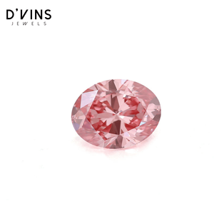 D'vins Jewels - Diamantes Cultivados en Laboratorio, Corte Excelente, Forma Ovalada, 1-3 CT, VS2, Color Fancy Light, para Joyería, Envío Inmediato - Product Image 6