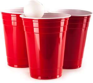 Venta directa de fábrica, vasos de plástico PP desechables de Color rojo, taza de fiesta de 16/18oz con tapa para beber, producto ecológico para llevar - Product Image 4
