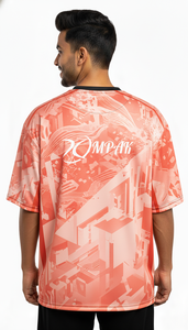 Camiseta Urbana Elite Extra Grande Sublimada para Hombre, Estilo Casual Holgado, Moda Urbana - Product Image 2