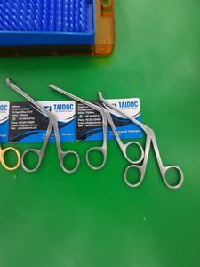 Conjunto de Instrumentos Quirúrgicos ORL |   Juego de 10 Instrumentos de Endoscopia Sinusal FESS de Acero Inoxidable, Instrumentos Manuales de Ligadura, ISO13485 - Product Image 5