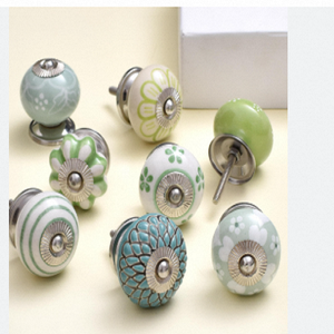 Colorful Modern Handcrafted Ceramic Cabinet Door Knobs Drawer Pull Handle Bathroom Porcelain <b>Wardrobe</b> Dresser - Product Image 6