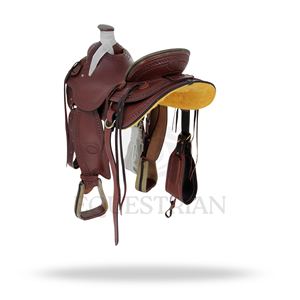 Silla de Montar Western para Caballos, Equipo Ecuestre - Product Image 3