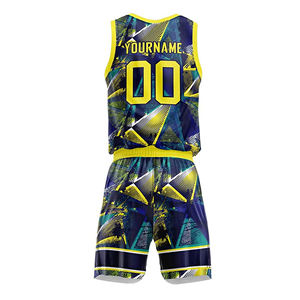 Ventes rapides en gros d'ensembles d'uniformes de basket-ball pour hommes à bas prix en stock, maillots avec logo et numéro personnalisés, OEM disponible - Product Image 3