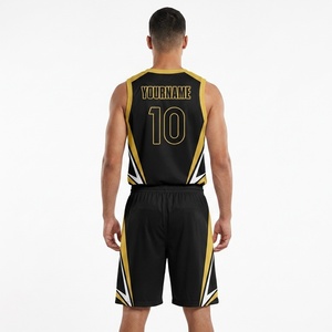 Custom Soft Touch Polyester Basketball Uniform Set Anti Friction Sublimated Basketball Kit Comfortable Team <b>Athletic</b> Apparel - Product Image 5