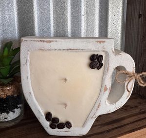 Cup Shape Premium Rustic Wooden <b>Candle</b> Bowl Decorative Dough Bowl Wax Vessel for Home Fragrance and Event Decoration - Product Image 4