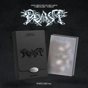อัลบั้ม ALPHA DRIVE ONE[UNBREAKABLE : BOY BEAST](เวอร์ชั่นโปสการ์ด) ซีดีเคป๊อป อัลบั้มขายดีที่สุดของเกาหลี สำหรับทุกวัย - Product Image 3