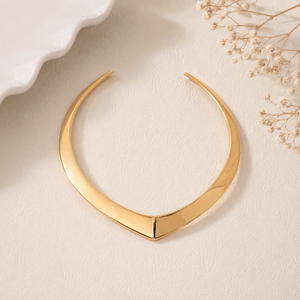 Stainless Steel Engraved Hasli <b>Choker</b> Necklace for Women <b>Silver</b> Western Floral Torque Collar Necklace Fashion Jewelry - Product Image 1
