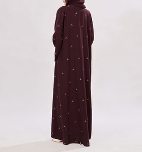 Gorgeous Best selling Kaftan Abaya Handmade Turkish Floor Length Long Sleeve Soft Breathable Fabric Loose Fit Casual Party - Product Image 5