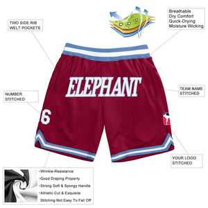 Shorts de basketball en mesh marron, coupe ample, respirants, avec imprimé arrière et taille rayée, shorts de sport, shorts de boxe en mesh, coupe ample - Product Image 2