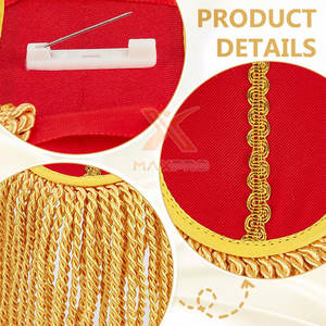 Epaulettes de Alta Calidad, Último Modelo, Diseño Moderno, para Uniformes Ceremoniales - Product Image 4