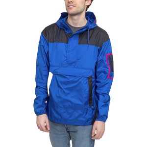 Chaqueta Cortavientos de Invierno para Hombre, con Capucha, de Lona y Nailon, Transpirable, de Secado Rápido, Servicio OEM, Bolsillos Personalizados - Product Image 1