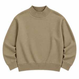 เสื้อสเวตเชิ้ตผู้หญิงคอเต่าทรงหลวมสีอ่อน ราคาถูก ผ้าฟลีซ ใส่สบาย ระบายอากาศได้ดี ไม่หดตัว เหมาะสำหรับฤดูหนาว - Product Image 5