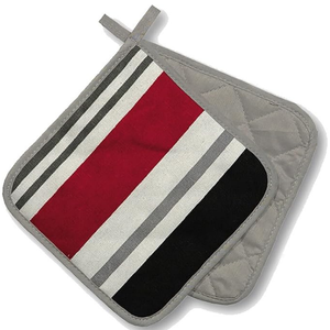 100% Cotton Digital Printed Oven Glove Mitt & <b>Pot</b> <b>Holder</b> Set OEM Manufacturer Wholesale - Product Image 1