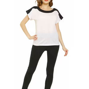 Camisetas para Mujer, Ligeras, Cómodas, Informales, para Uso Diario, Atuendo de Verano a la Moda, Estilo Urbano - Product Image 5