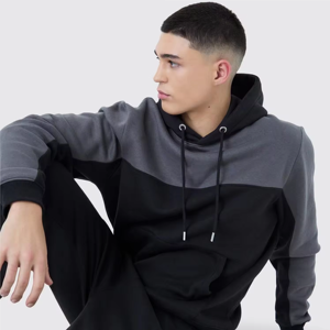 Fabricante OEM, Logotipo Personalizado, Sudadera con Capucha y Cremallera para Hombre, Estilo Oversize con Hombros Caídos, Tejido Grueso, para Invierno - Product Image 5