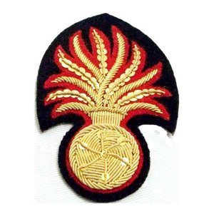 New Professional Regimental Officers Uniform Hand Embroidered Custom Logo Blazer Badges Safety <b>Pin</b> Bullion Metallic Wire High - Product Image 3