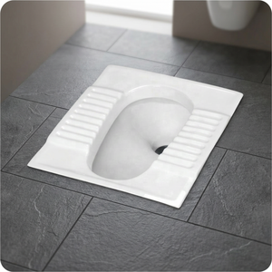 Factory Direct <b>Ceramic</b> Squatting <b>Pan</b> WC Toilet Floor Mount Sanitary Ware Wholesale For Ghana Senegal Algeria - Product Image 4