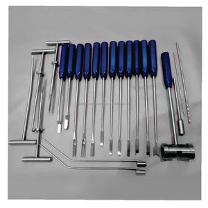 Nouvel ensemble d'instruments orthopédiques pour l'élimination du ciment, 22 pièces, en acier inoxydable, faible MOQ, prix de gros, qualité supérieure, Medtrust Surgical CE - Product Image 6