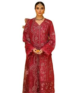 Excellent Quality Pakistan Fashion <b>Plus</b> <b>Size</b> Women Shalwar Kameez <b>Dress</b> Frock Kuchi Afghani From Pakistan by WS INTERNATIONAL - Product Image 1