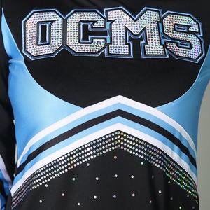 Uniformes de Animadoras Juveniles de Alta Calidad y Diseño Moderno 2026, 100% Poliéster, Precio de Fábrica para Mujeres - Product Image 4