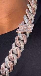 Best Selling Custom <b>Initial</b> Pendant <b>Necklace</b> Handcrafted Unique Letter Jewelry Her Moissanite 925 <b>Silver</b> Gold Plated Hip Hop - Product Image 2