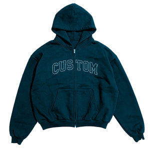 Sudadera con Capucha Extra Grande con Diseño de Pedrería Personalizado Glory, Sudadera con Capucha de Primera Calidad 100% Algodón para Ropa Urbana Unisex OEM - Product Image 6