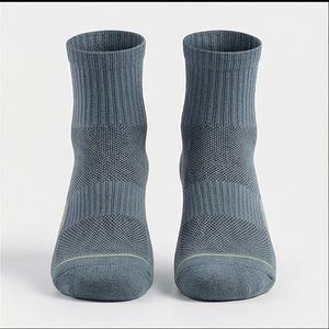 Calcetines Deportivos Premium para Hombre, Alto Rendimiento, Transpirables, para Correr, Gimnasio, Entrenamiento, Acolchados, Duraderos, de Algodón, Color Personalizado - Product Image 1