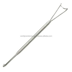 Guía de cuchillo Nievert retráctil de doble extremo de 6.5 pulgadas, instrumento quirúrgico manual de acero inoxidable para cirugía plástica y rinoplastia nasal - Product Image 5