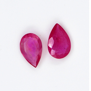 Rubis naturels de Bangkok, formes poire calibrées 10x15mm, pierres précieuses de rubis naturelles facettées en vrac pour la fabrication de bijoux, prêtes à l'emploi - Product Image 4