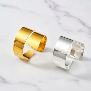 Decorative Gold And <b>Silver</b> Metal <b>Napkin</b> Rings For Dining Table Wedding Events Party Decor And Everyday Tabletop Styling - Product Image 1