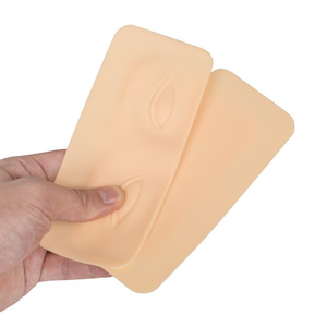 3D <b>Silicone</b> Eyebrow Practice Pad 7x16cm 6mm Skin Color Microblading PMU Training <b>Tool</b> - Product Image 3
