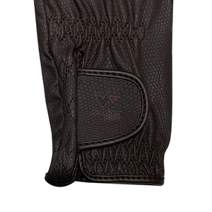 Brown <b>Leather</b> Full Finger Riding <b>Gloves</b> OEM Manufacturer Touchscreen Compatible Equestrian <b>Gloves</b> For Men and <b>Women</b> - Product Image 4