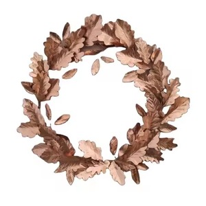 Metal Wreath Wall Hanging Home Livingroom Indoor Door Decoration <b>Christmas</b> Decoration Wreath Garland In Customized Color - Product Image 5