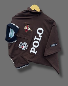 Most Selling Short Sleeve Embroidered <b>Polo</b> <b>Shirt</b> With Pocket And Logo Preppy Style Cotton Jersey Regular <b>Polo</b> T <b>shirts</b> - Product Image 4