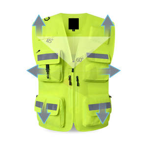 เสื้อกั๊กนิรภัยน้ำหนักเบาสำหรับใส่ทำงานเสื้อกั๊กนิรภัยดีไซน์ไม่เหมือนใคร - Product Image 4