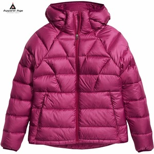 Chaqueta Acolchada de Invierno para Mujer, con Capucha, Ligera, con Cierre, Diseño Liso, a Prueba de Viento, con Logotipo Personalizado de Alta Calidad, Tallas Grandes - Product Image 1