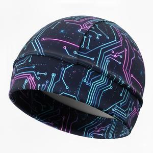 Gorros de Punto para Hombre, de Alta Calidad, Diseño Invernal, Sublimados, con Logotipo Personalizado, sin Borde - Product Image 4