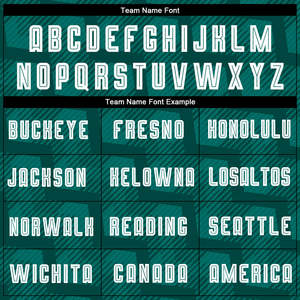 ชุดฟุตบอลแบบกำหนดเอง สีเขียวเข้ม ลายบล็อกเรขาคณิต ชื่อทีมและหมายเลขส่วนตัว เสื้อฟุตบอล กางเกงขาสั้น ชุดเต็มสำหรับผู้ชายและเยาวชน - Product Image 6