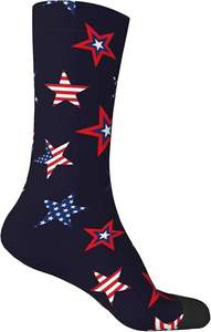 Calcetines Deportivos Sublimados con Logotipo Personalizado, Antideslizantes, Transpirables, que Absorben la Humedad, de Poliéster, Ropa Deportiva con Impresión Personalizada - Product Image 3