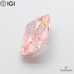 เพชร CVD ขนาด 5.00 กะรัต ความสะอาดระดับ VS2 สีชมพูสดใส รับรองโดย IGI รูปทรงคุชชั่น สำหรับจี้โซลิแทร์สุดพิเศษ - Product Image 6
